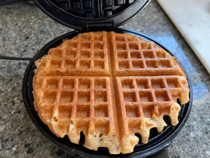 crispy whole wheat waffles
