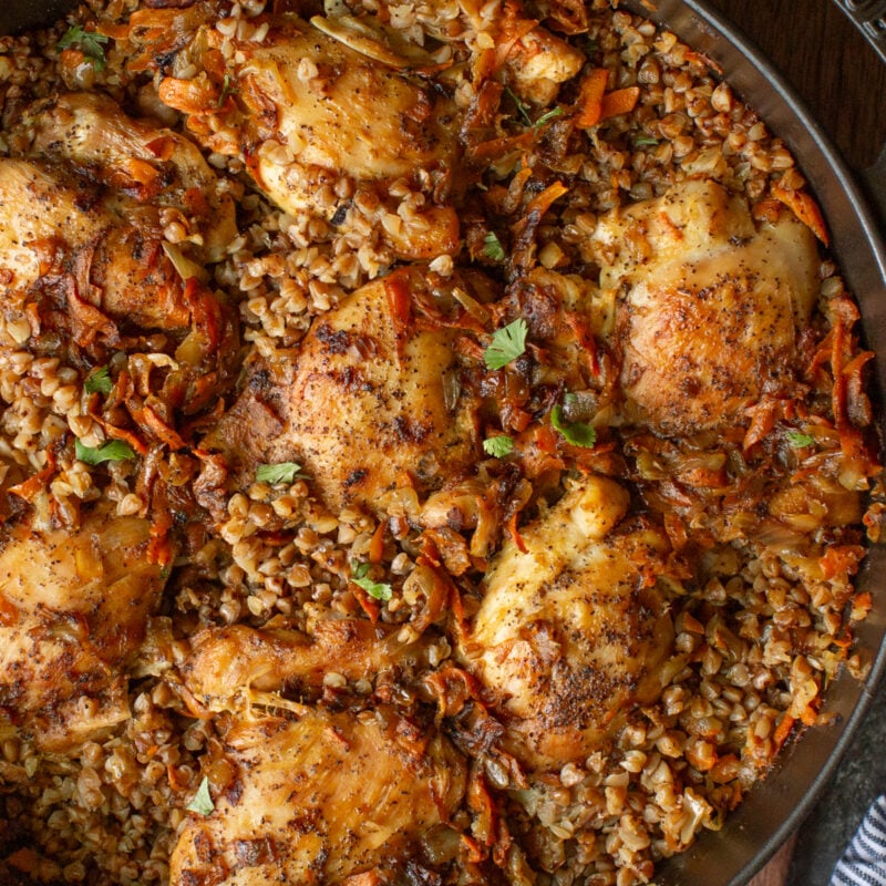 buckwheat with chicken