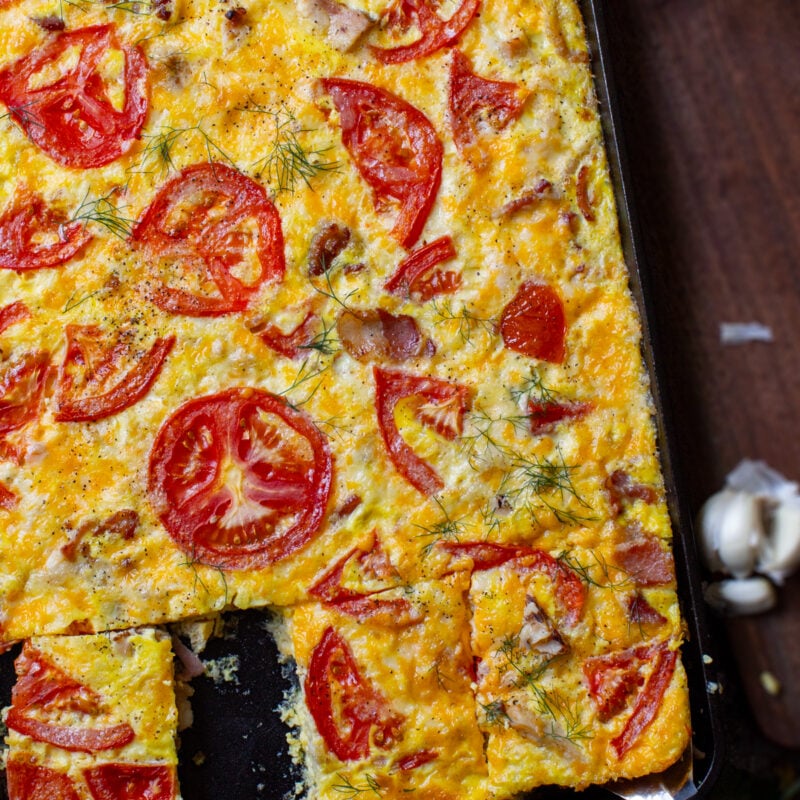 Egg Frittata Casserole - Alyona’s Cooking