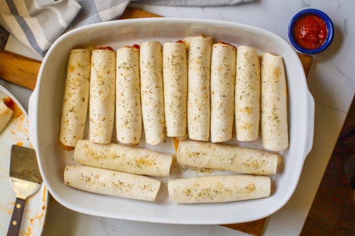 baked pizza roll ups