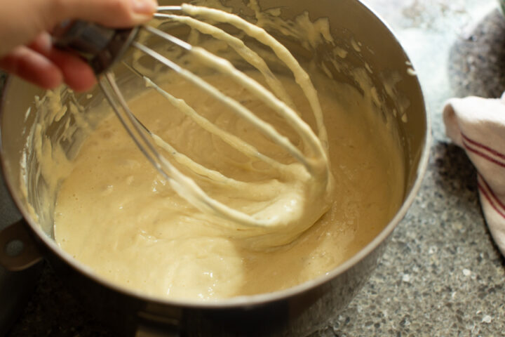 sponge cake batter