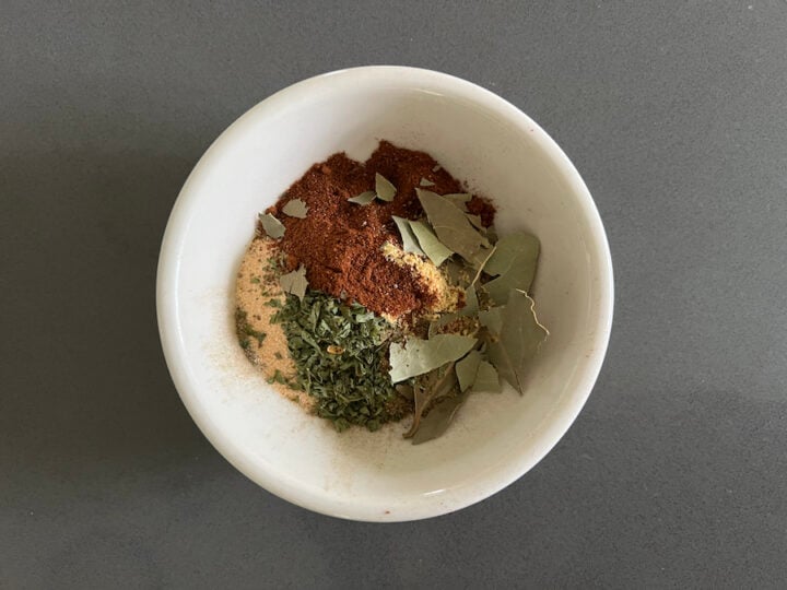 all the spices for whole roasted chicken