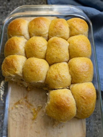 soft whole wheat sourdough dinner rolls