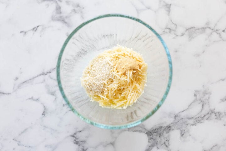 Longhorn parmesan crust topping