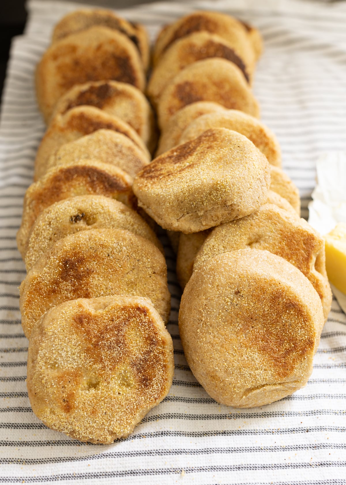 whole wheat English muffins made from 100% whole grains