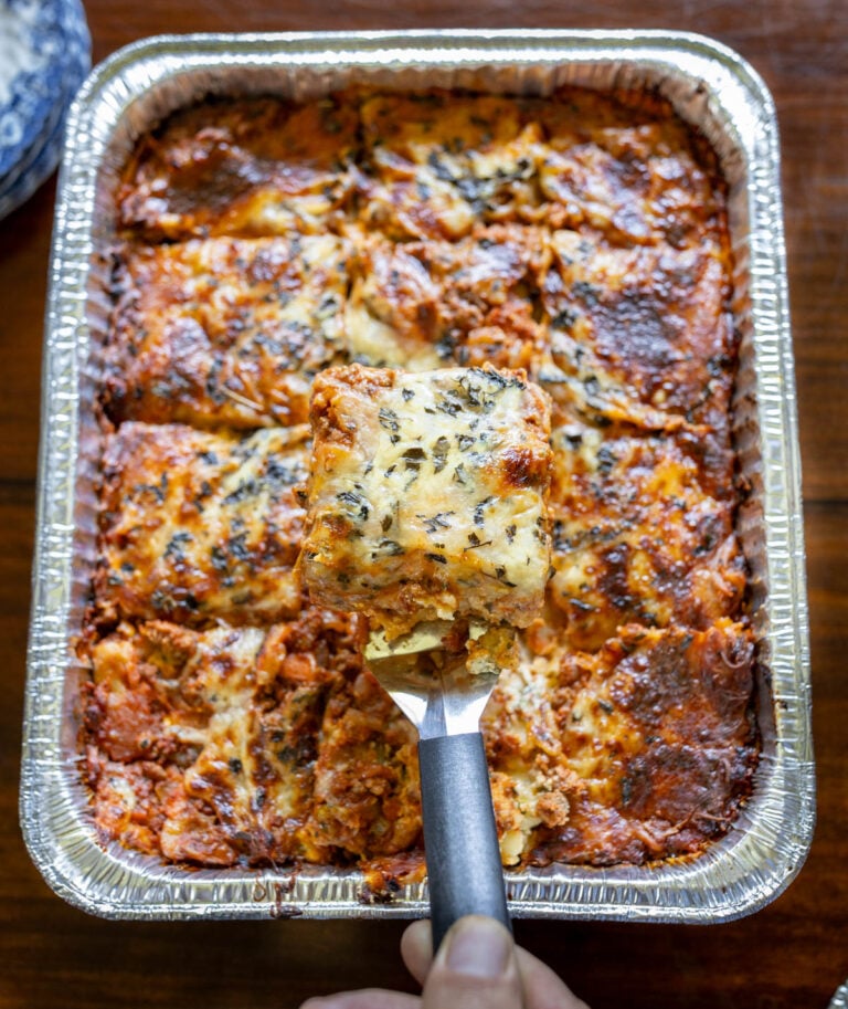 Easy Make-Ahead Freezer Lasagna Recipe - Alyona’s Cooking